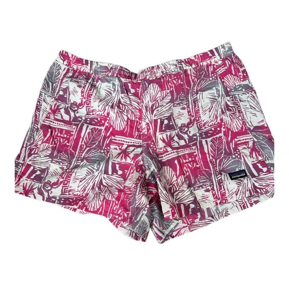 Women’s Patagonia Hawaiian Print Shorts Size M - Picture 1 of 4